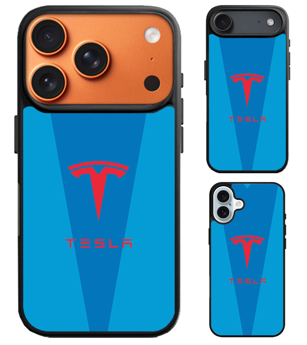 Tesla Logo iPhone Air | iPhone 17 | 17 Pro | 17 Pro Max Case
