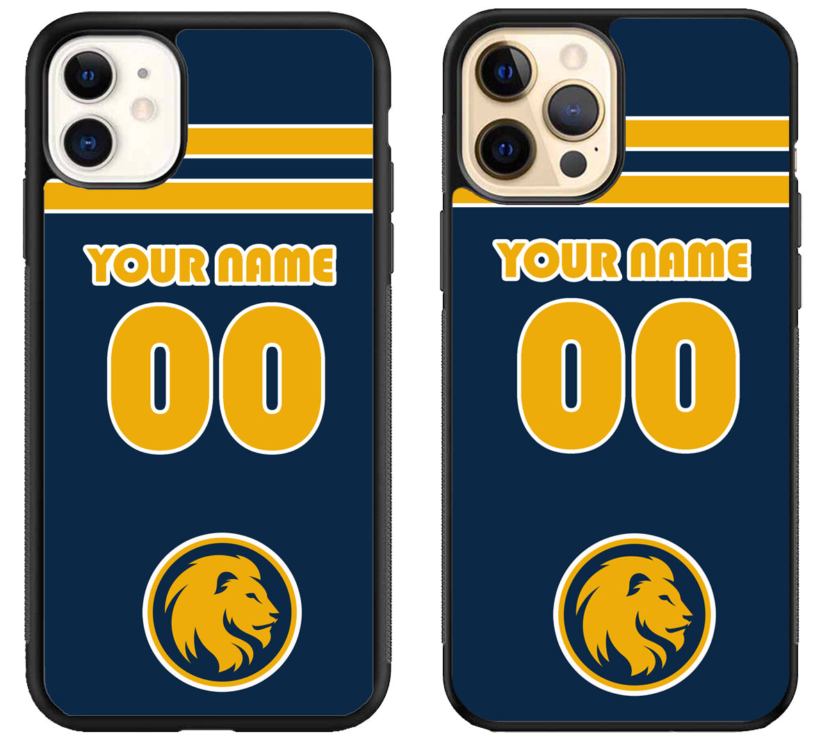 Custom Personalized Texas A&M-Commerce Lions iPhone 12 | 12 Mini | 12 Pro | 12 Pro Max Case