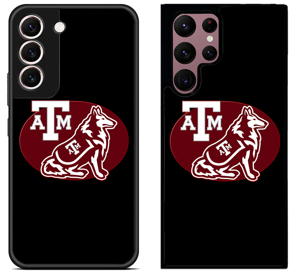 Texas A&M Aggies Black Samsung Galaxy S22 | S22+ | S22 Ultra Case