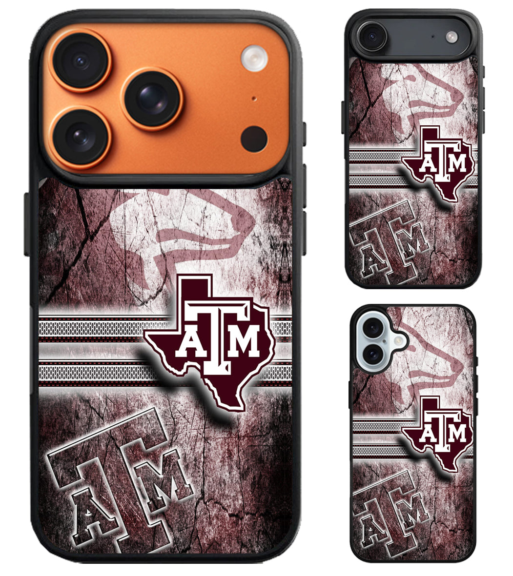 Texas A&M Aggies Stylish iPhone Air | iPhone 17 | 17 Pro | 17 Pro Max Case