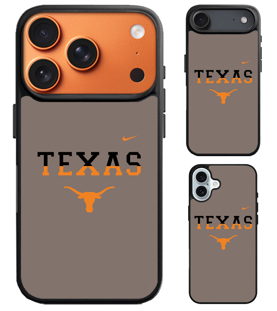 Texas Longhorns Logo Cover iPhone Air | iPhone 17 | 17 Pro | 17 Pro Max Case