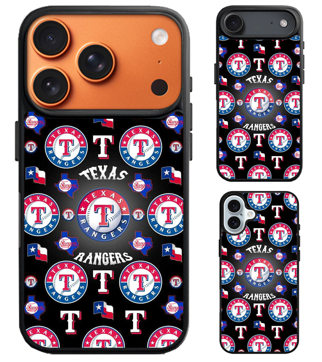 Texas Rangers Collage iPhone Air | iPhone 17 | 17 Pro | 17 Pro Max Case