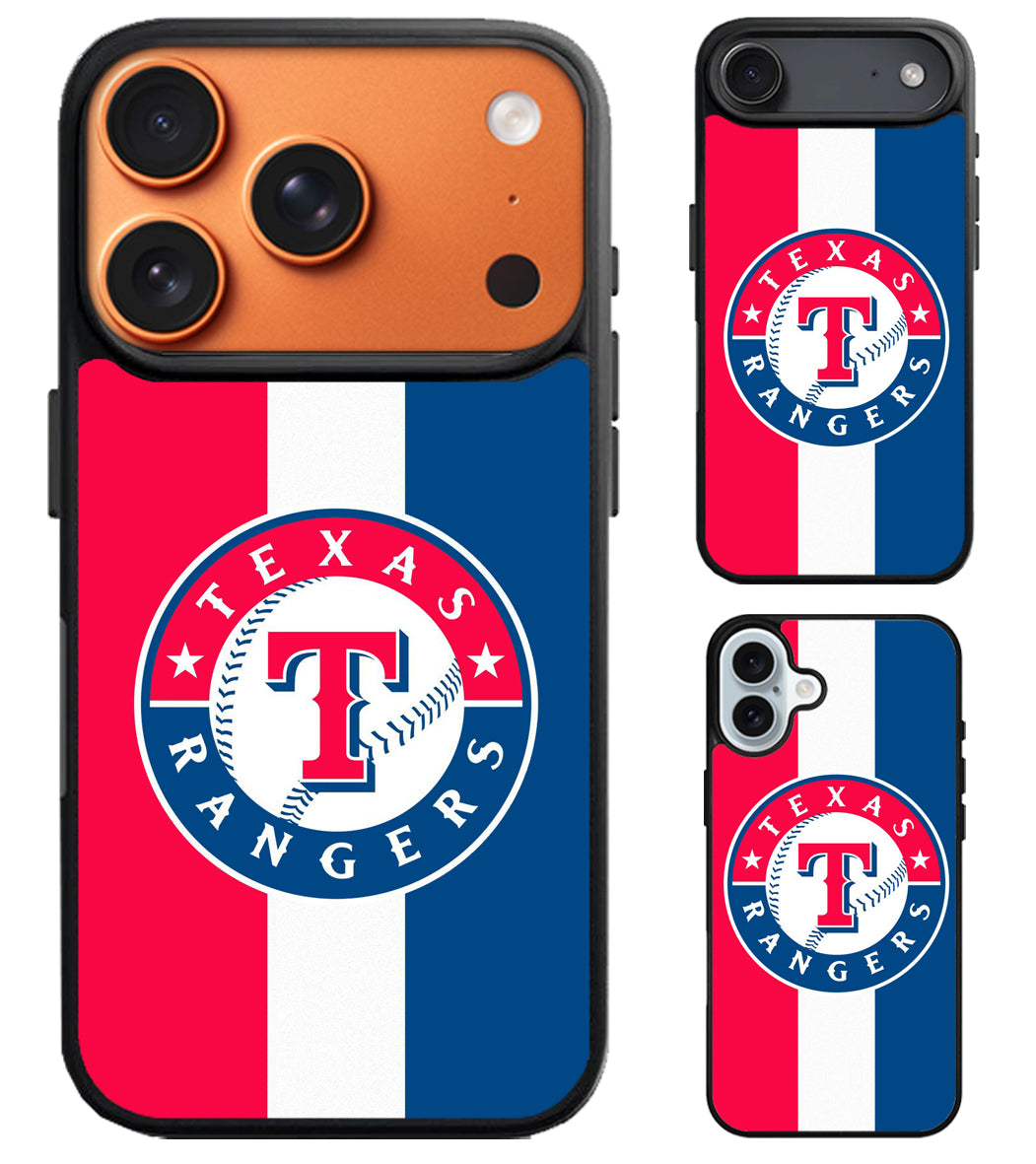 Texas Rangers Stripe iPhone Air | iPhone 17 | 17 Pro | 17 Pro Max Case