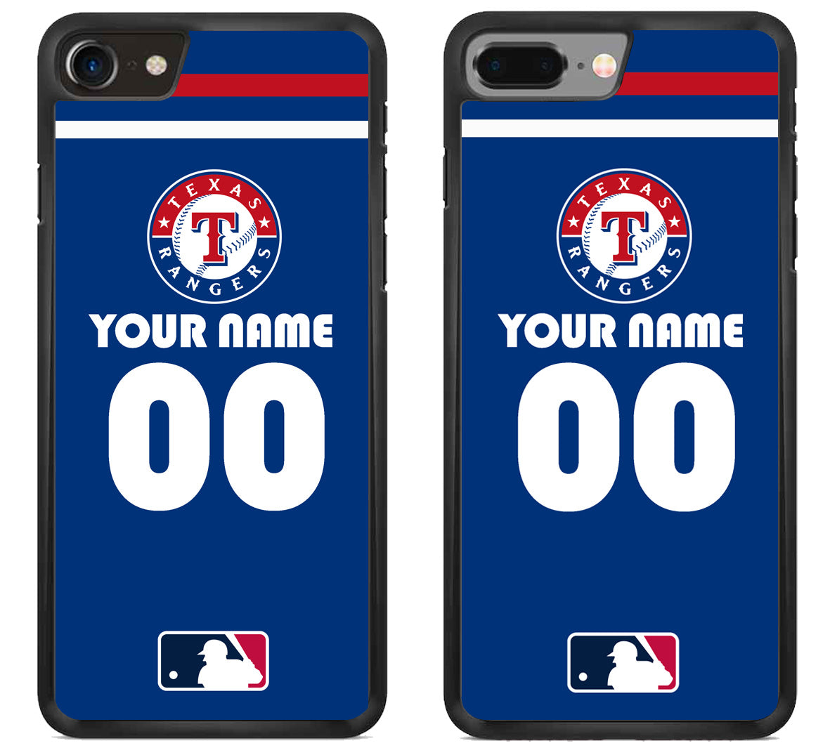 Custom Personalized Texas Rangers MLB iPhone 8 | 8 Plus Case