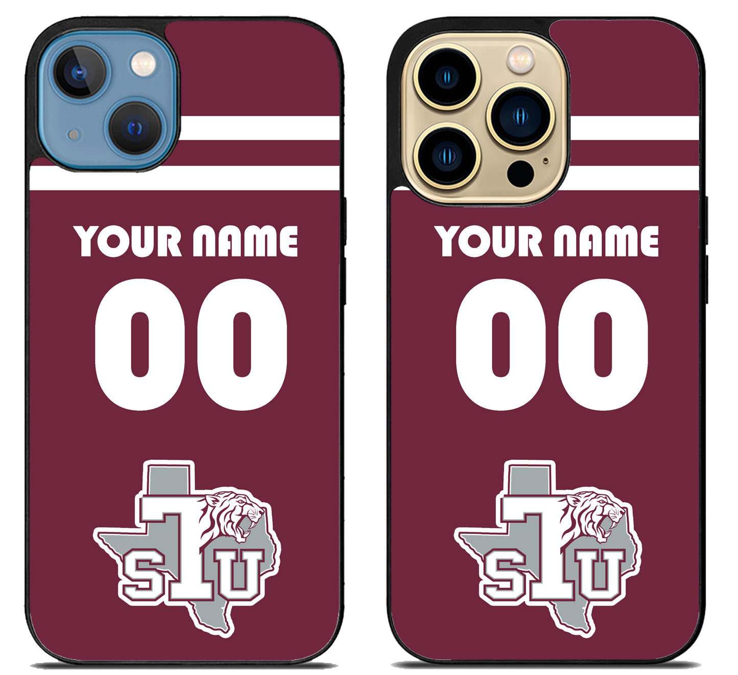 Custom Personalized Texas Southern Tigers iPhone 14 | 14 Plus | 14 Pro | 14 Pro Max Case