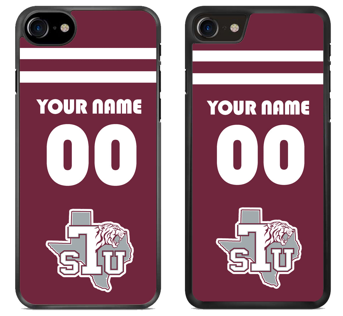 Custom Personalized Texas Southern Tigers iPhone SE 2020 | iPhone SE 2022 Case