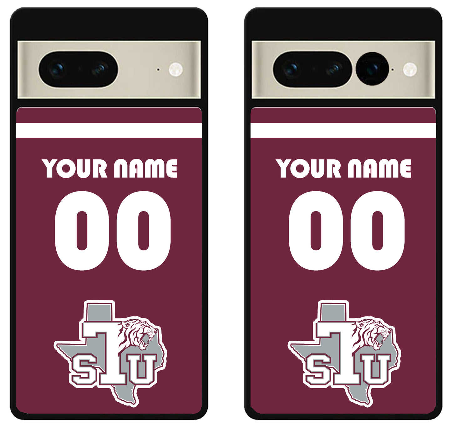 Custom Personalized Texas Southern Tigers Google Pixel 7 | 7 Pro Case