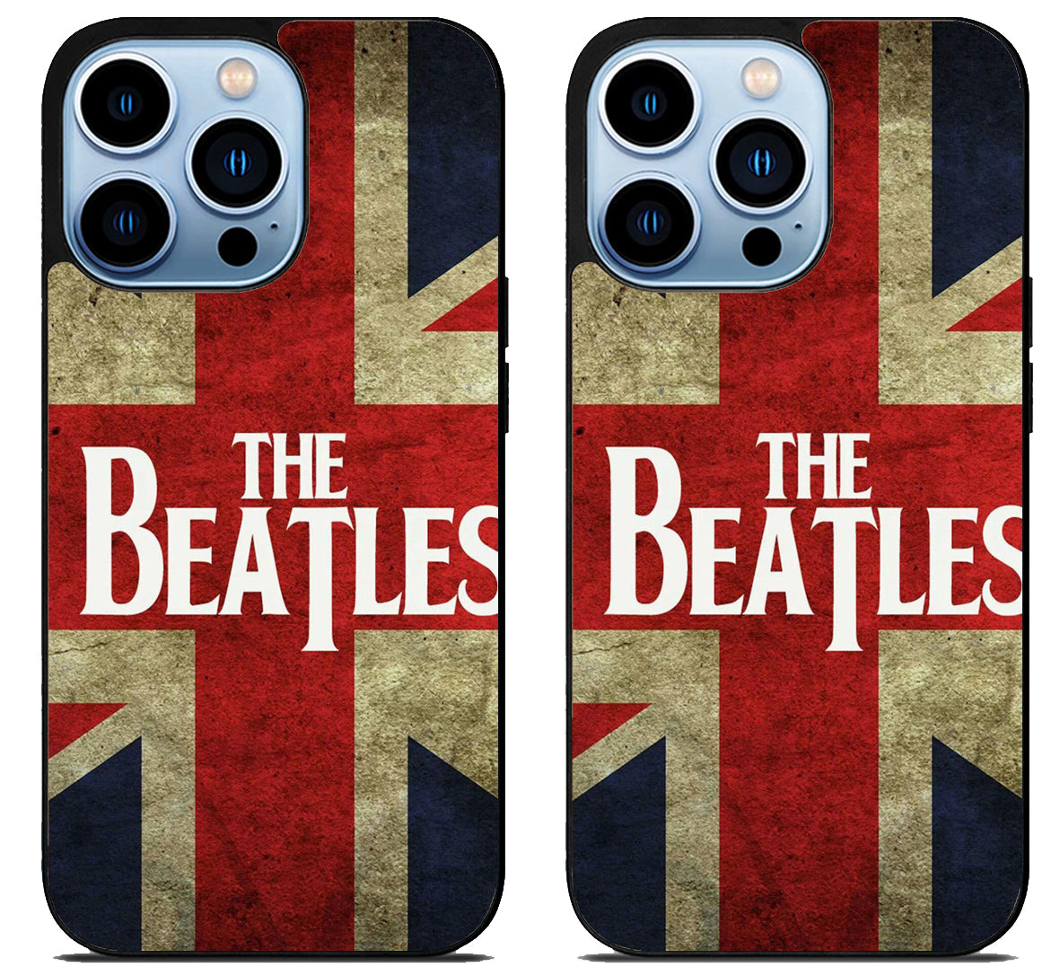 The Beatles Logo Flag iPhone 15 Pro | iPhone 15 Pro Max Case
