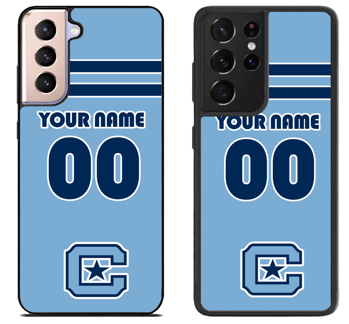 Custom Personalized The Citadel Bulldogs Samsung Galaxy S21 | S21 FE | S21+ | S21 Ultra Case