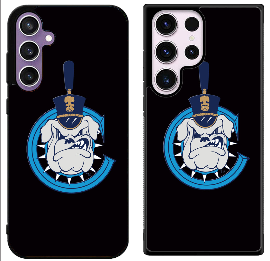 The Citadel Bulldogs football Samsung Galaxy S24 | S24+ | S24 Ultra Case