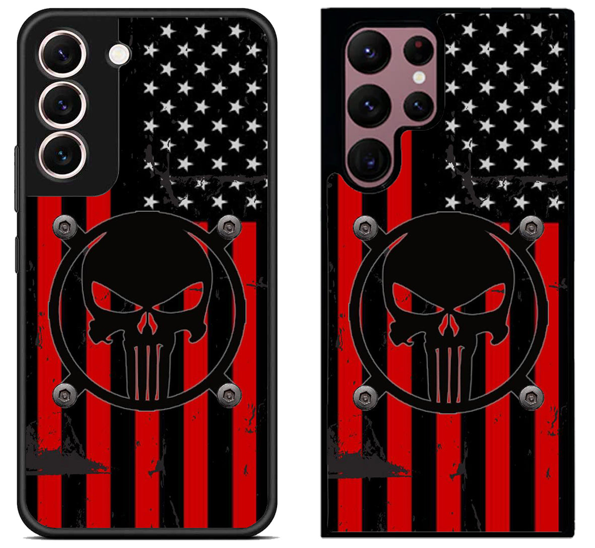 The Punisher Flag Samsung Galaxy S22 | S22+ | S22 Ultra Case