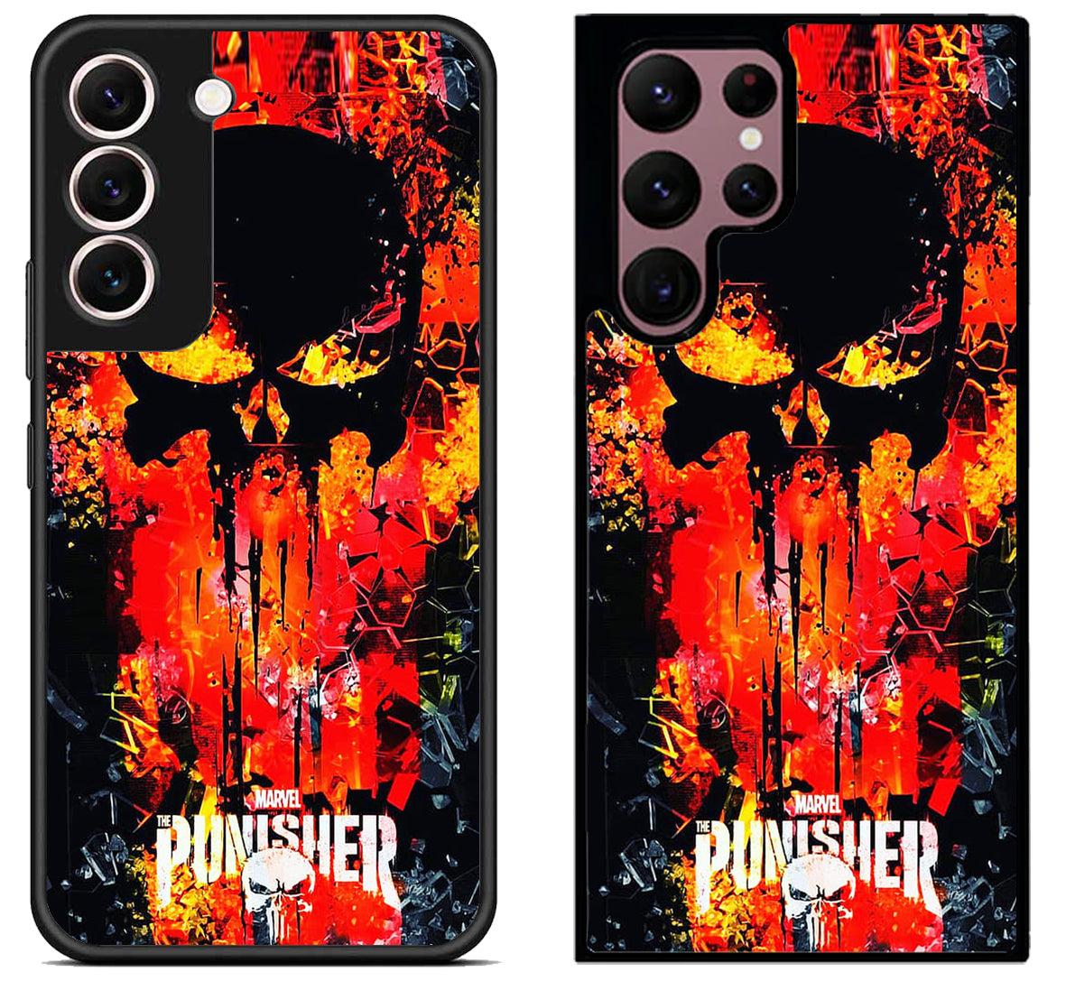 The Punisher Wallpaper Samsung Galaxy S22 | S22+ | S22 Ultra Case