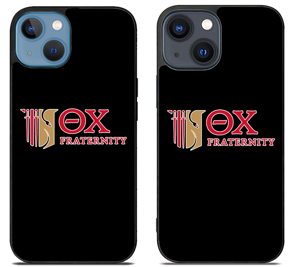 Theta Chi Fraternity Black iPhone 15 | iPhone 15 Plus Case