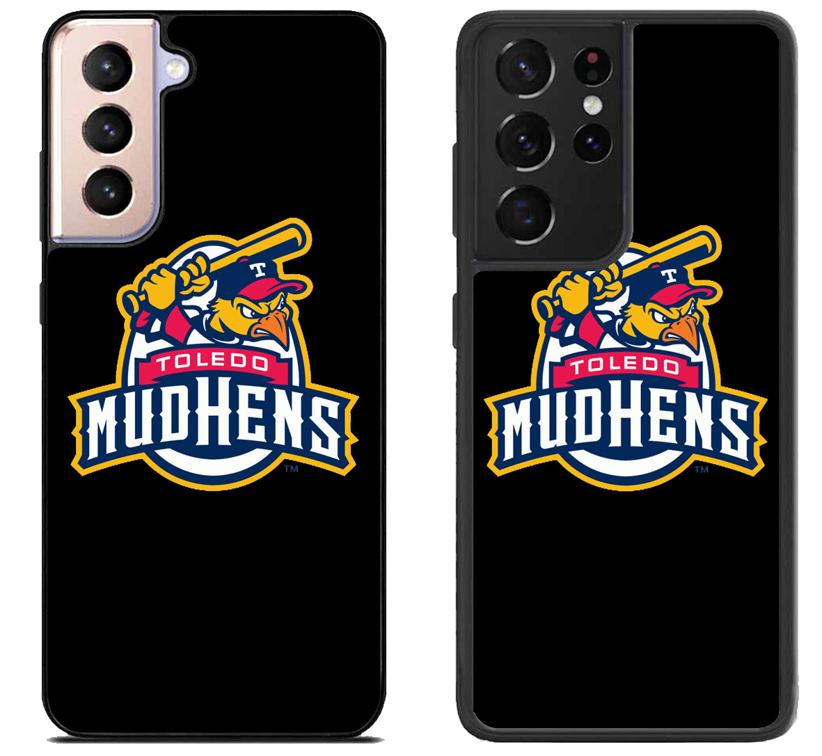 Toledo Mud Hens Black Samsung Galaxy S21 | S21 FE | S21+ | S21 Ultra Case