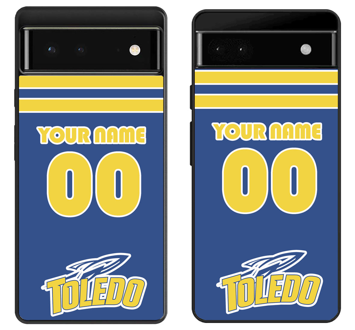 Custom Personalized Toledo Rockets Google Pixel 6 | 6A | 6 Pro Case