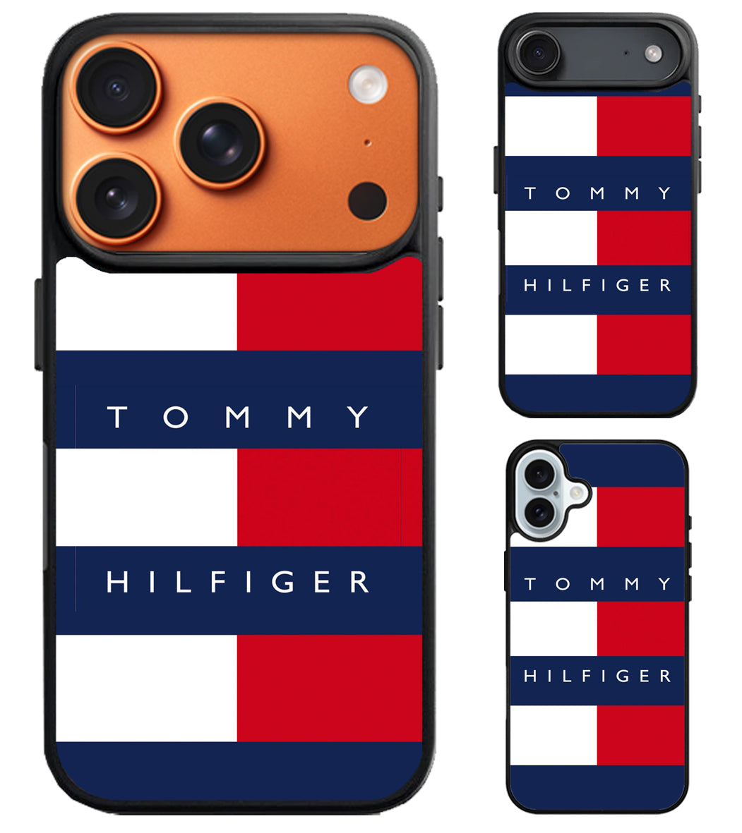 Tommy Hilfiger Logo iPhone Air | iPhone 17 | 17 Pro | 17 Pro Max Case