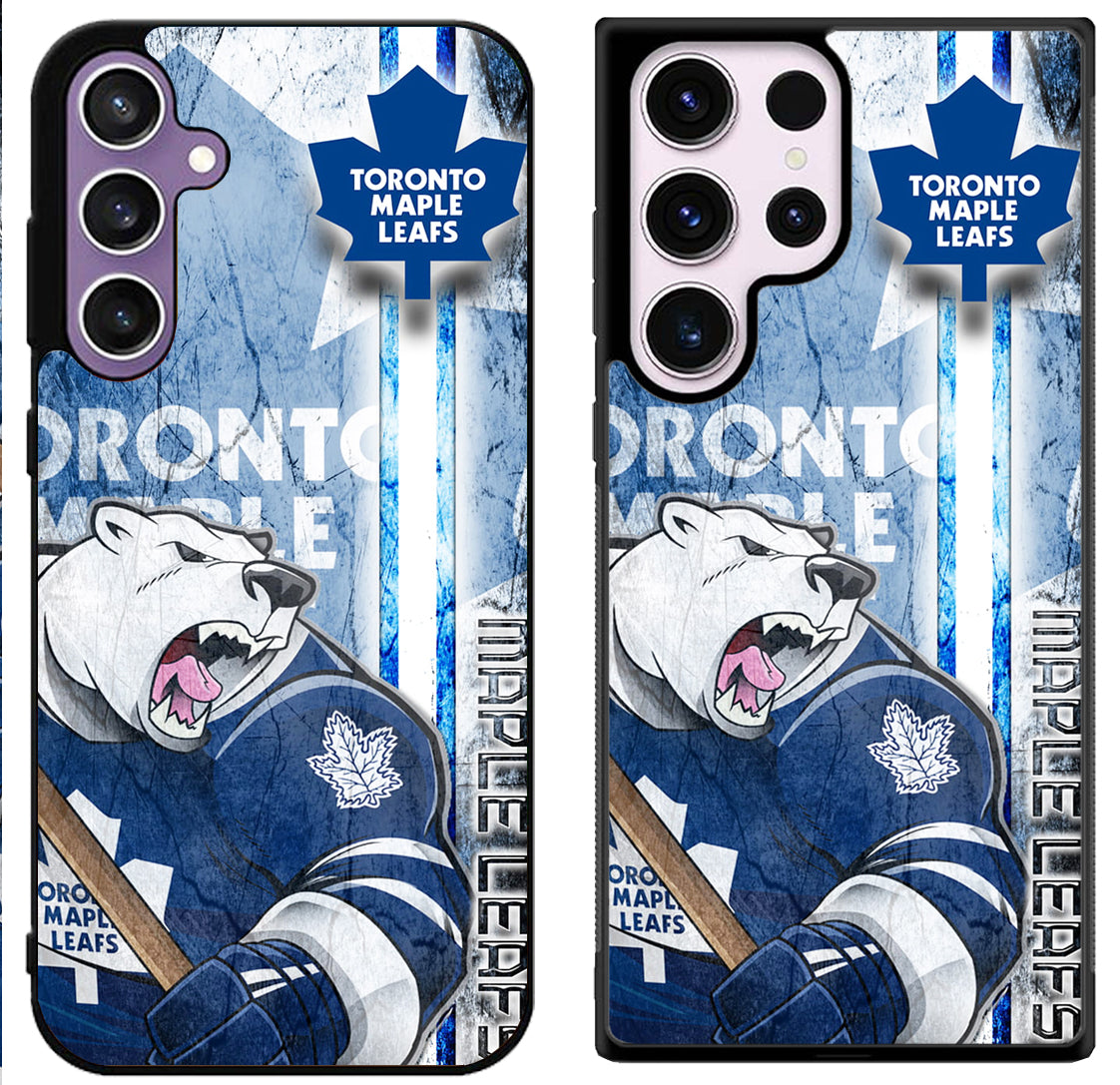 Toronto Maple Leafs Background Samsung Galaxy S24 | S24+ | S24 Ultra Case