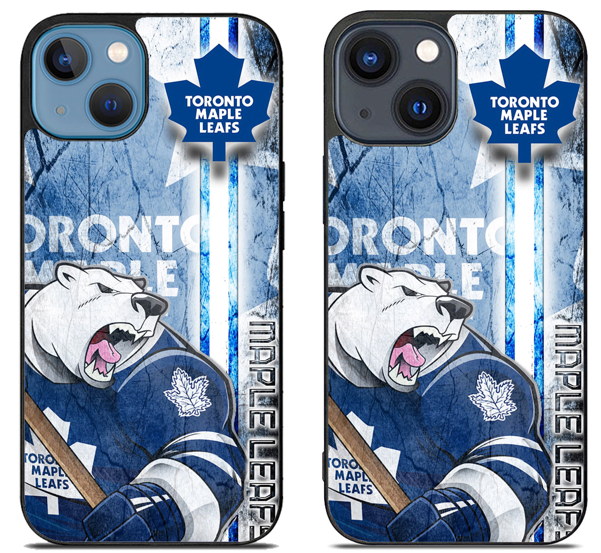 Toronto Maple Leafs Background iPhone 15 | iPhone 15 Plus Case