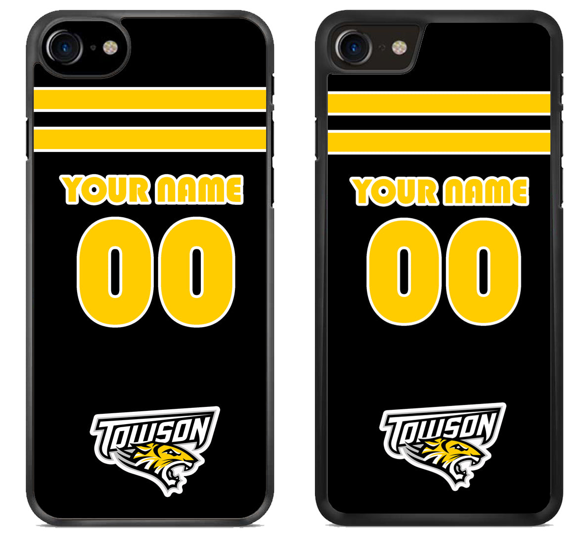 Custom Personalized Towson Tigers iPhone SE 2020 | iPhone SE 2022 Case