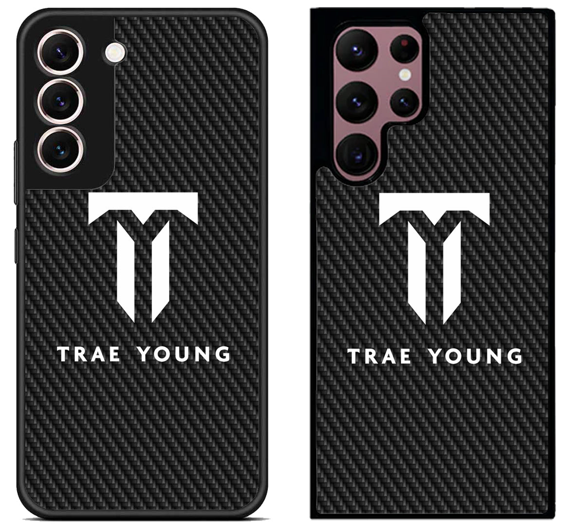 Trae Young Logo Carbon Samsung Galaxy S22 | S22+ | S22 Ultra Case