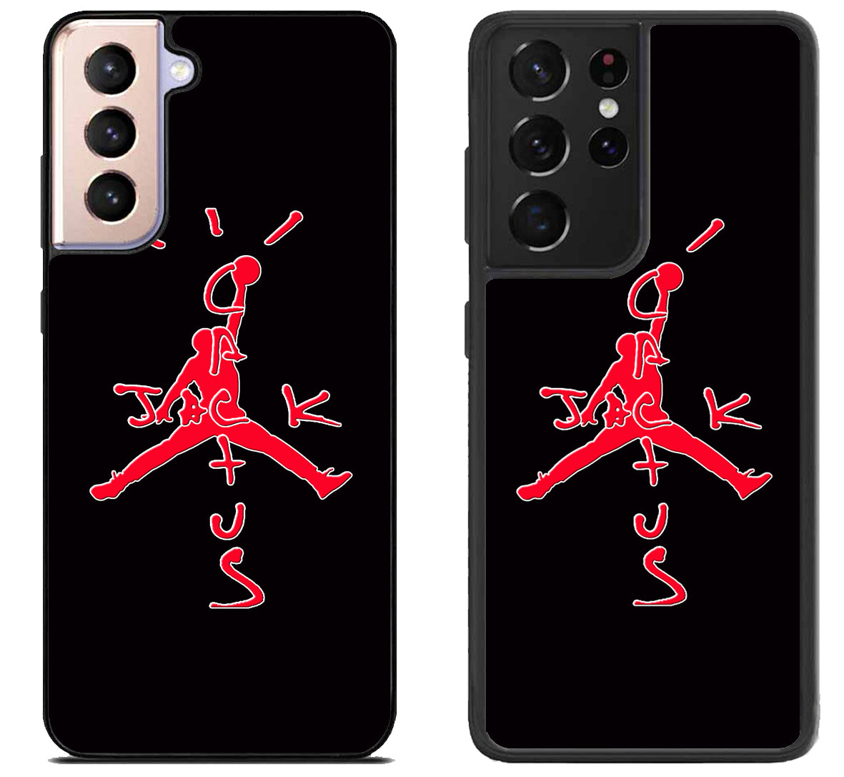 Travis Scott Jack Cactus X Jordan Red Samsung Galaxy S21 | S21 FE | S21+ | S21 Ultra Case