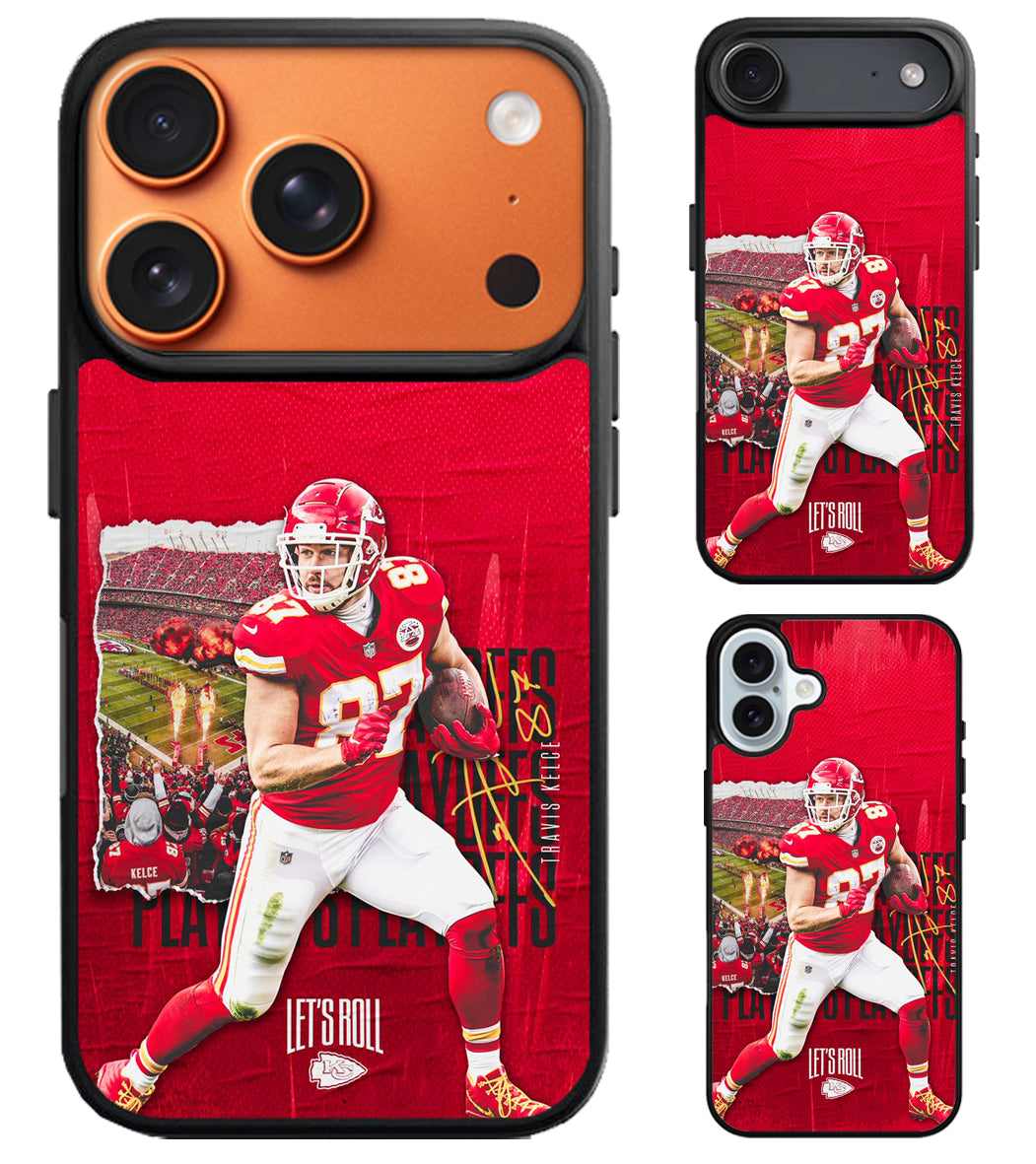 Travis kelce Kc Chiefs Style iPhone Air | iPhone 17 | 17 Pro | 17 Pro Max Case