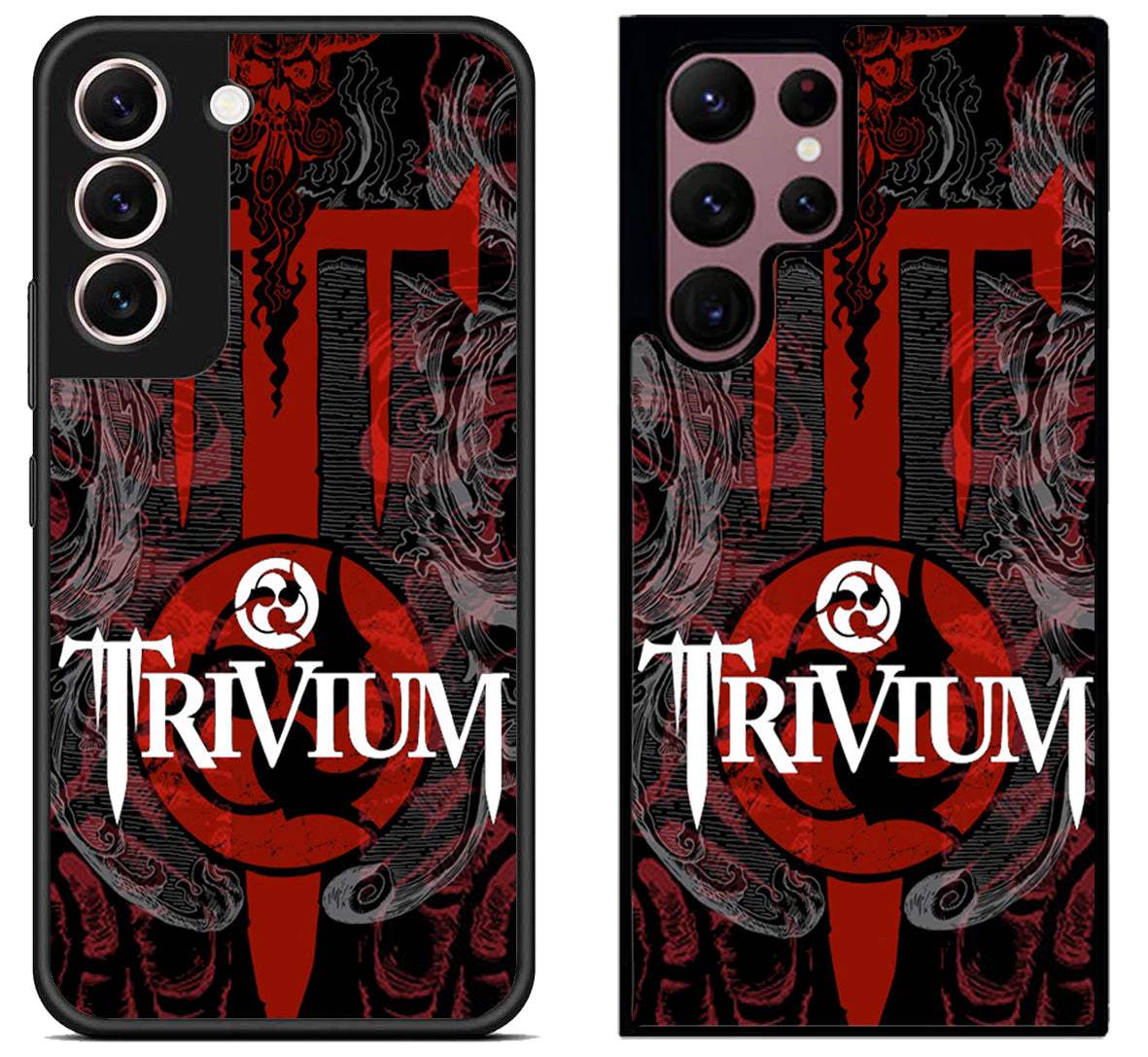 Trivium Logo Background Samsung Galaxy S22 | S22+ | S22 Ultra Case