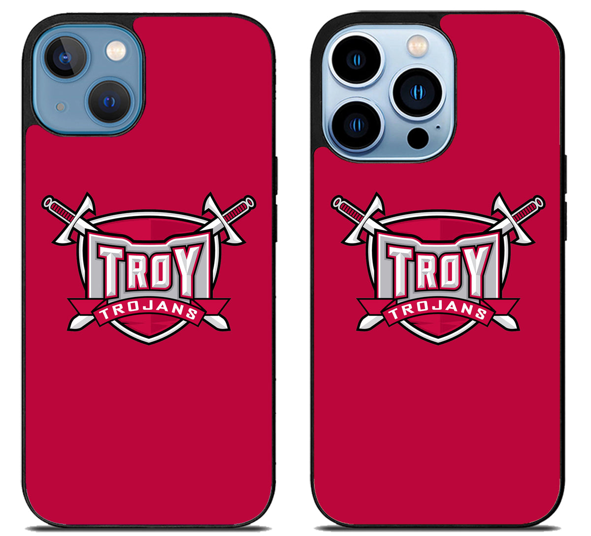 Troy Trojans Red iPhone 13 | 13 Mini | 13 Pro | 13 Pro Max Case