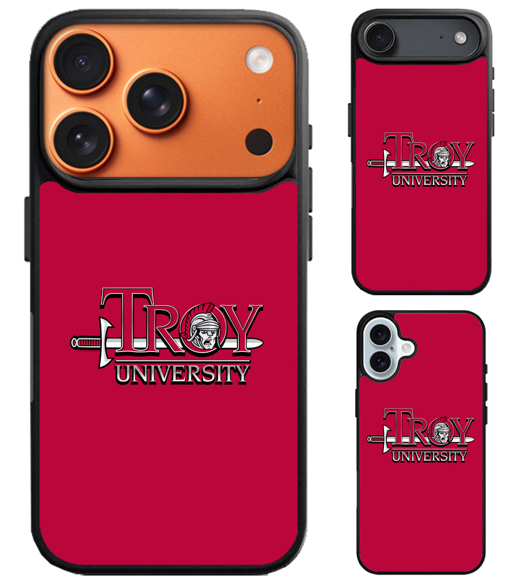 Troy Trojans University iPhone Air | iPhone 17 | 17 Pro | 17 Pro Max Case