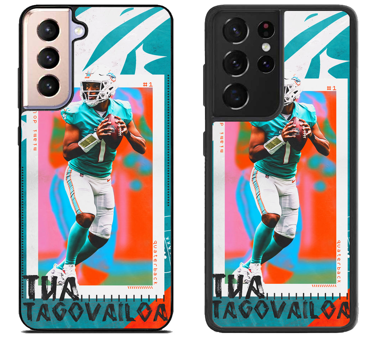 Tua Tagovailoa Miami Dolphins Style Samsung Galaxy S21 | S21 FE | S21+ | S21 Ultra Case