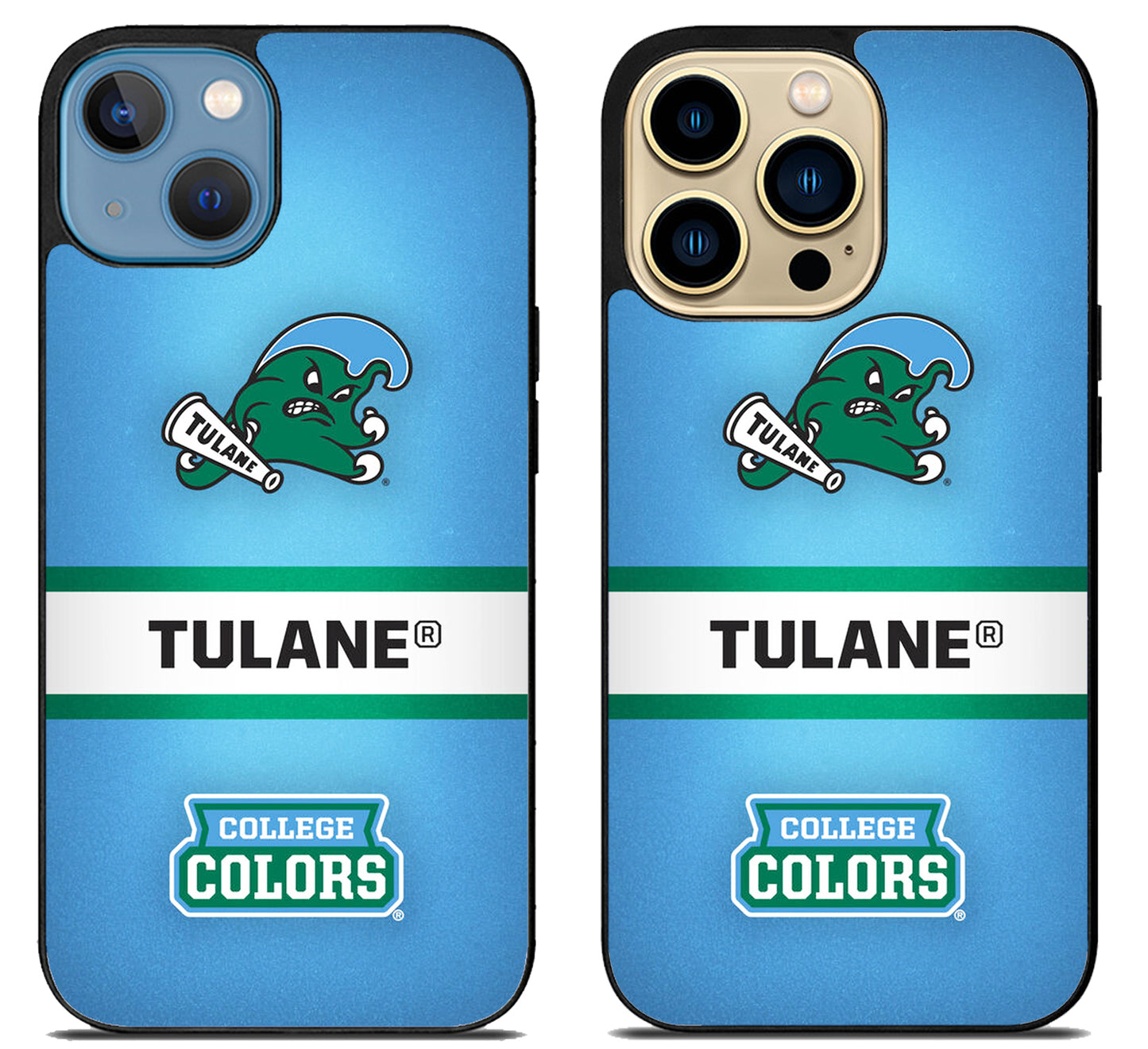 Tulane Green Wave College iPhone 14 | 14 Plus | 14 Pro | 14 Pro Max Case