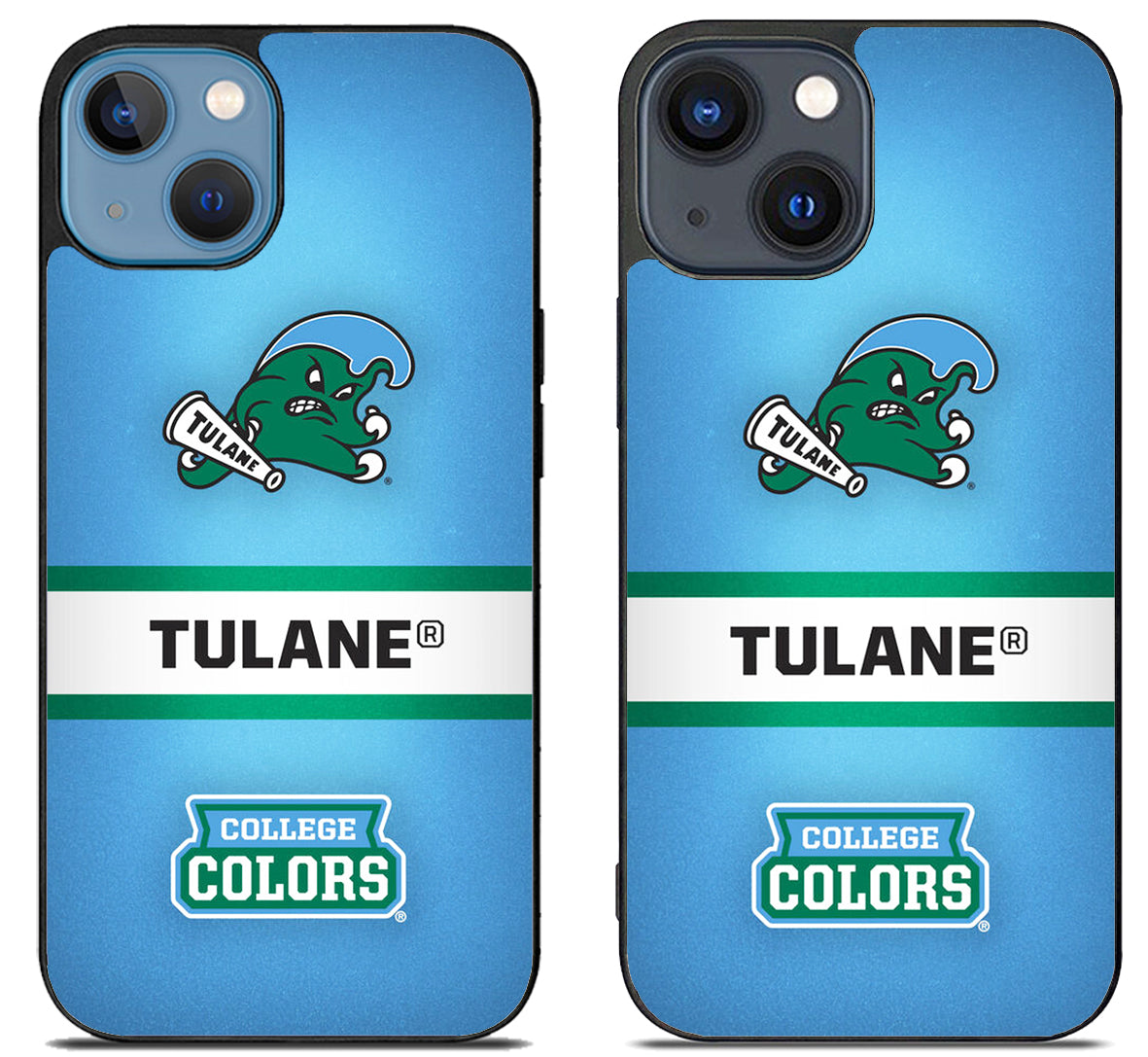 Tulane Green Wave College iPhone 15 | iPhone 15 Plus Case