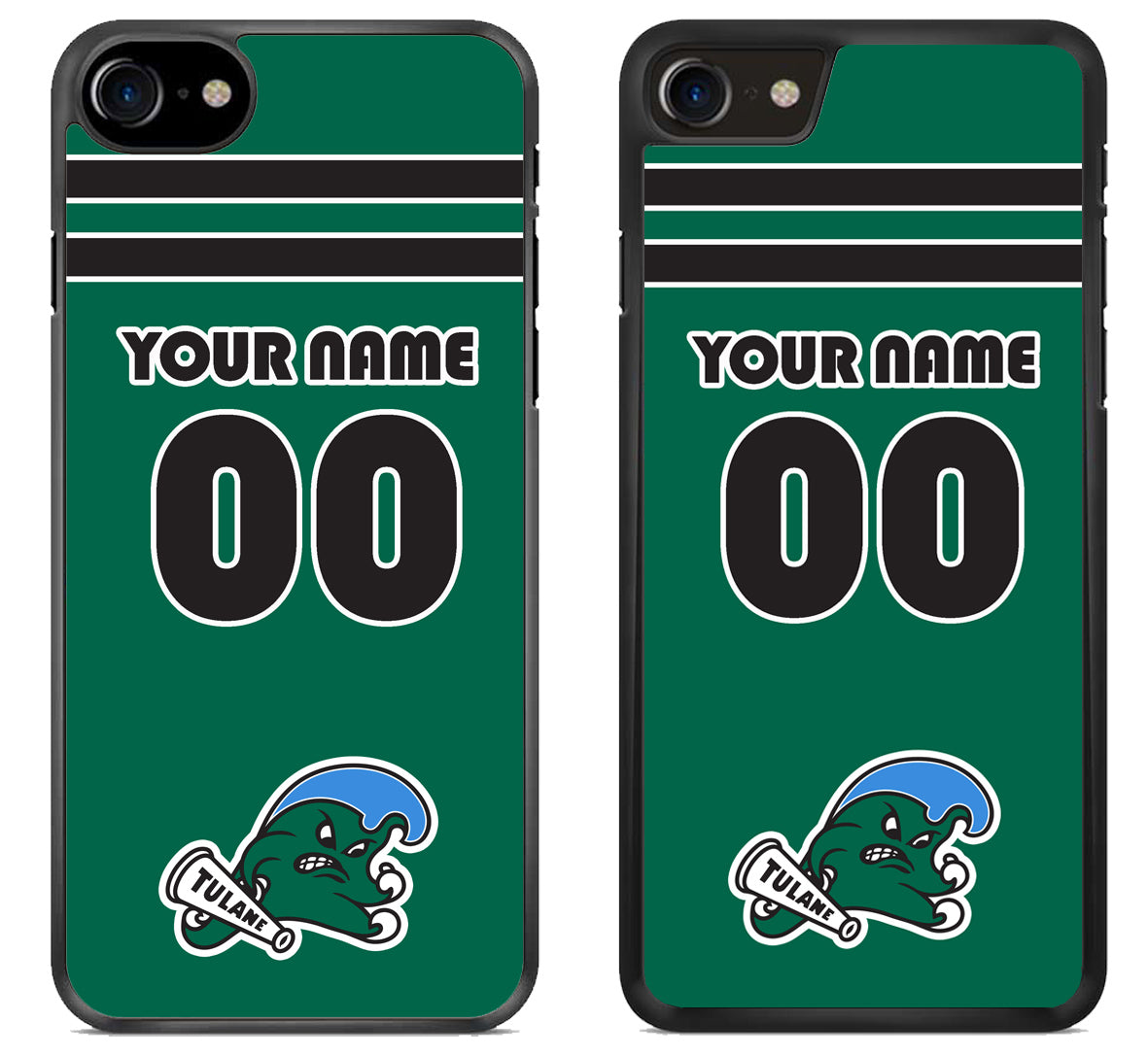 Custom Personalized Tulane Green Wave iPhone SE 2020 | iPhone SE 2022 Case
