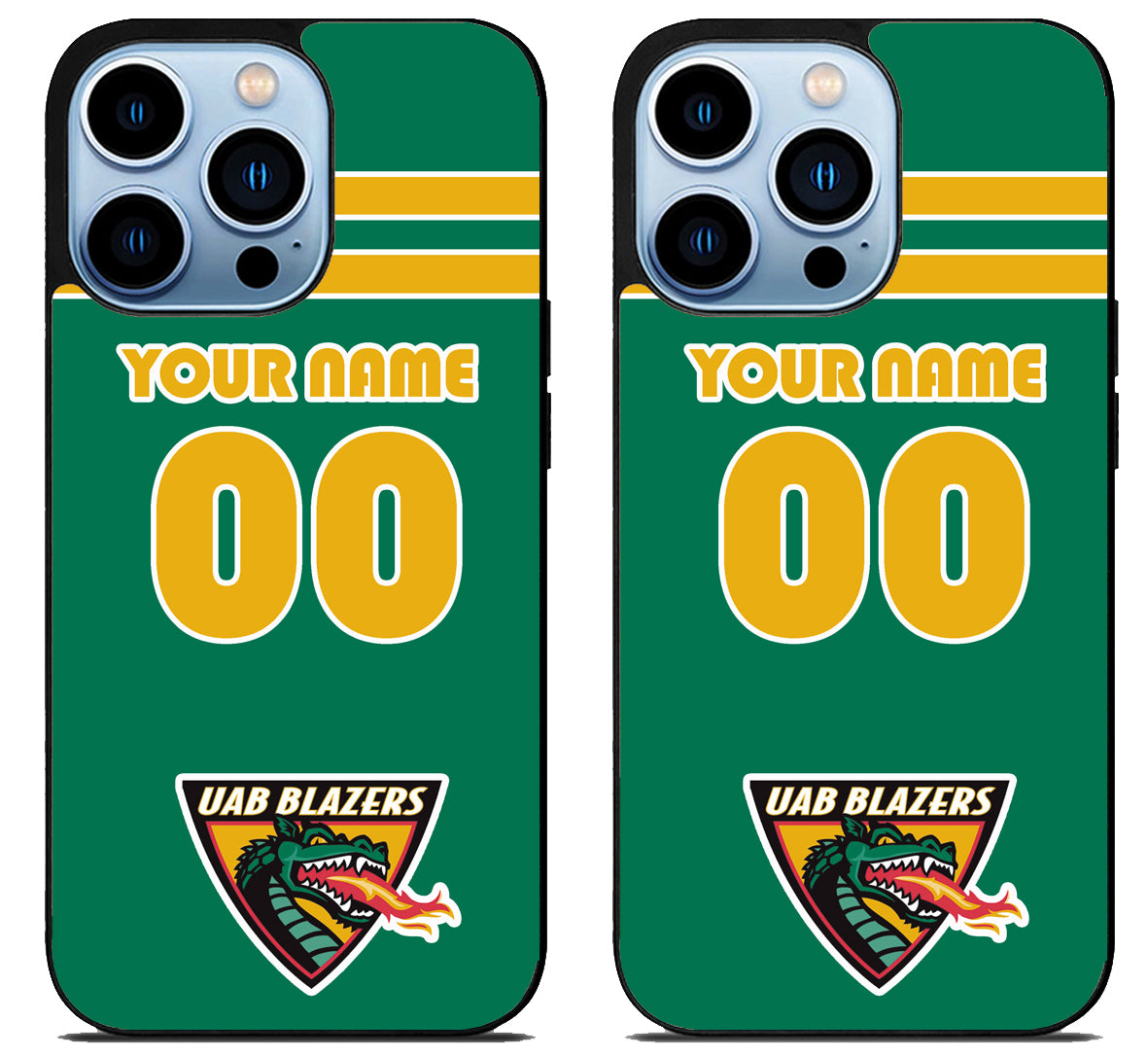 Custom Personalized UAB Blazers iPhone 15 Pro | iPhone 15 Pro Max Case