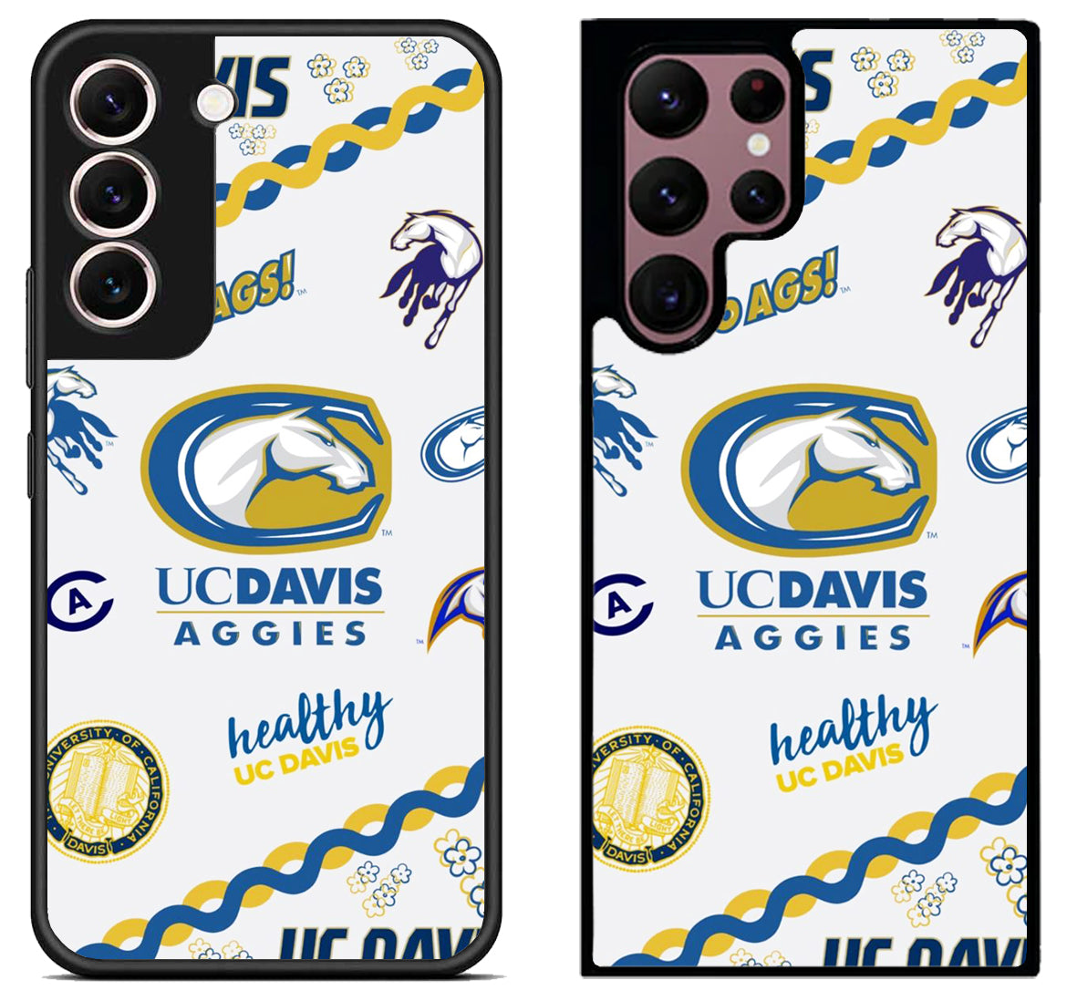 UC Davis Aggies Collage Samsung Galaxy S22 | S22+ | S22 Ultra Case