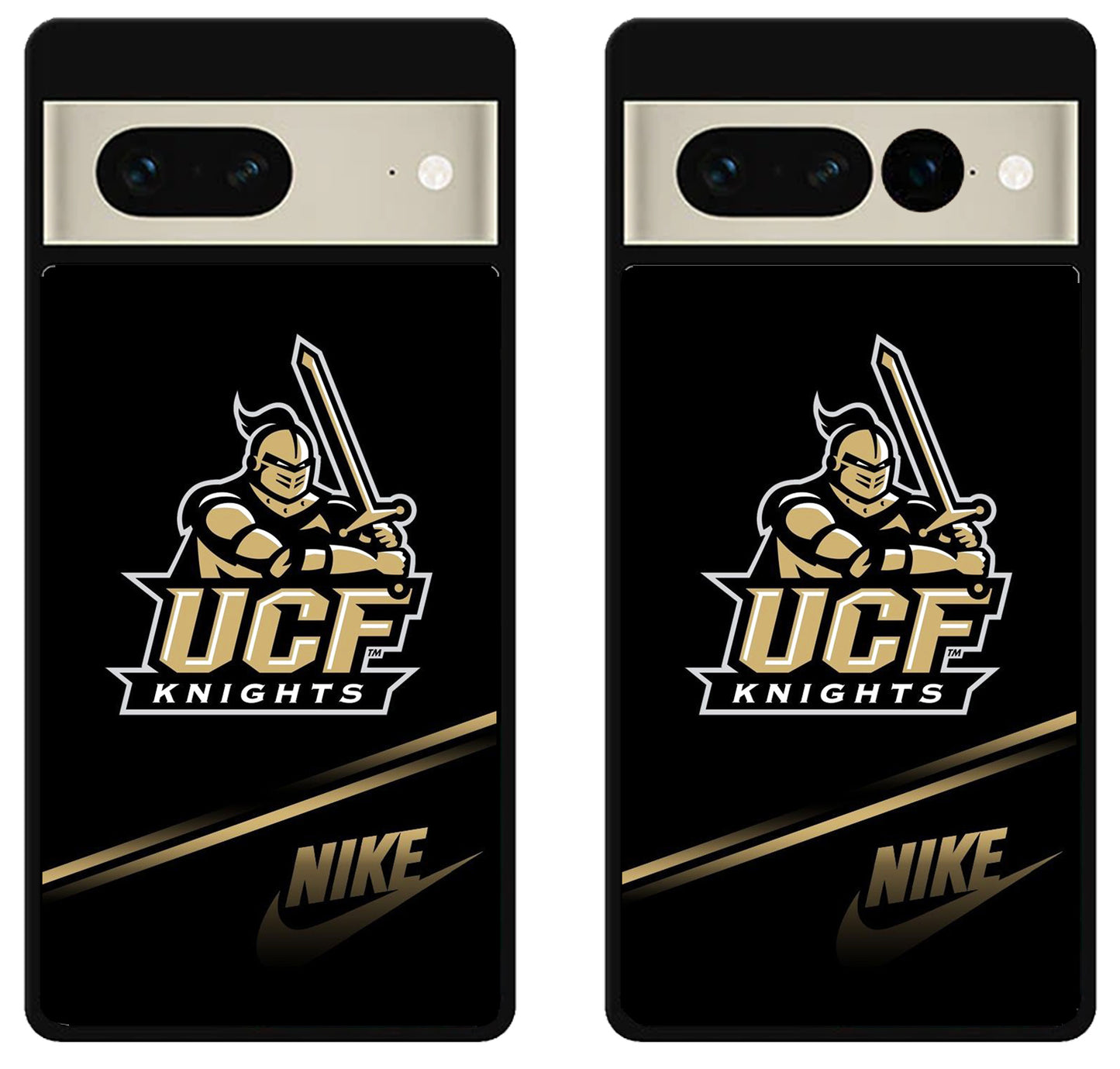 UCF Knights Black Google Pixel 7 | 7 Pro Case