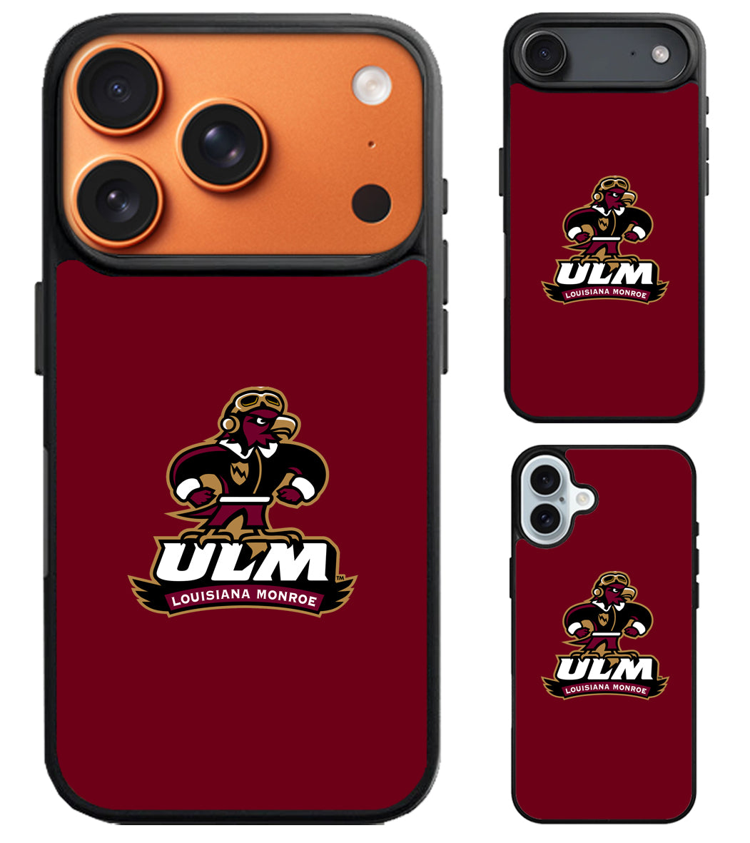 ULM Louisiana Monroe Warhawks University iPhone Air | iPhone 17 | 17 Pro | 17 Pro Max Case