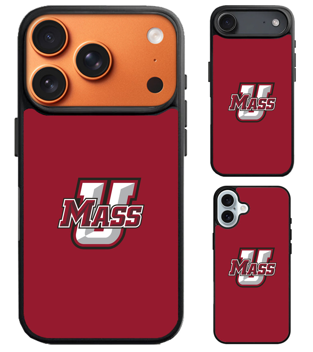 UMass Minutemen Red iPhone Air | iPhone 17 | 17 Pro | 17 Pro Max Case