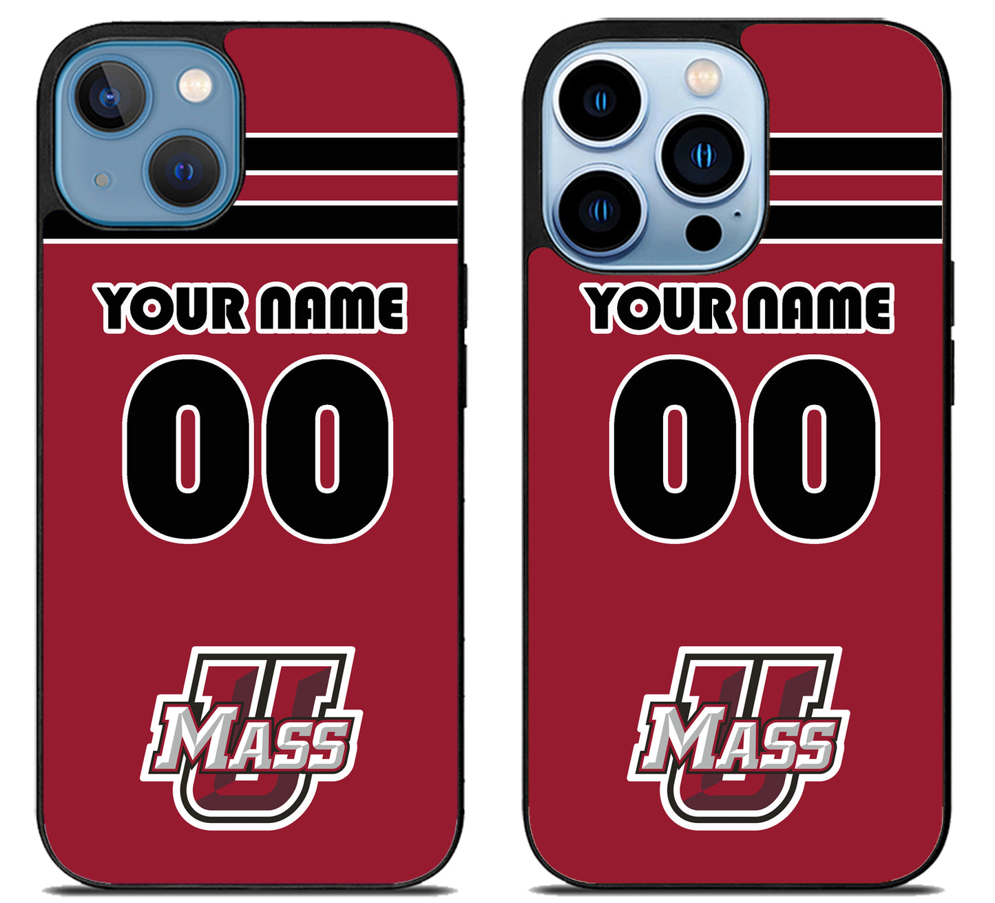 Custom Personalized UMass Minutemen iPhone 13 | 13 Mini | 13 Pro | 13 Pro Max Case