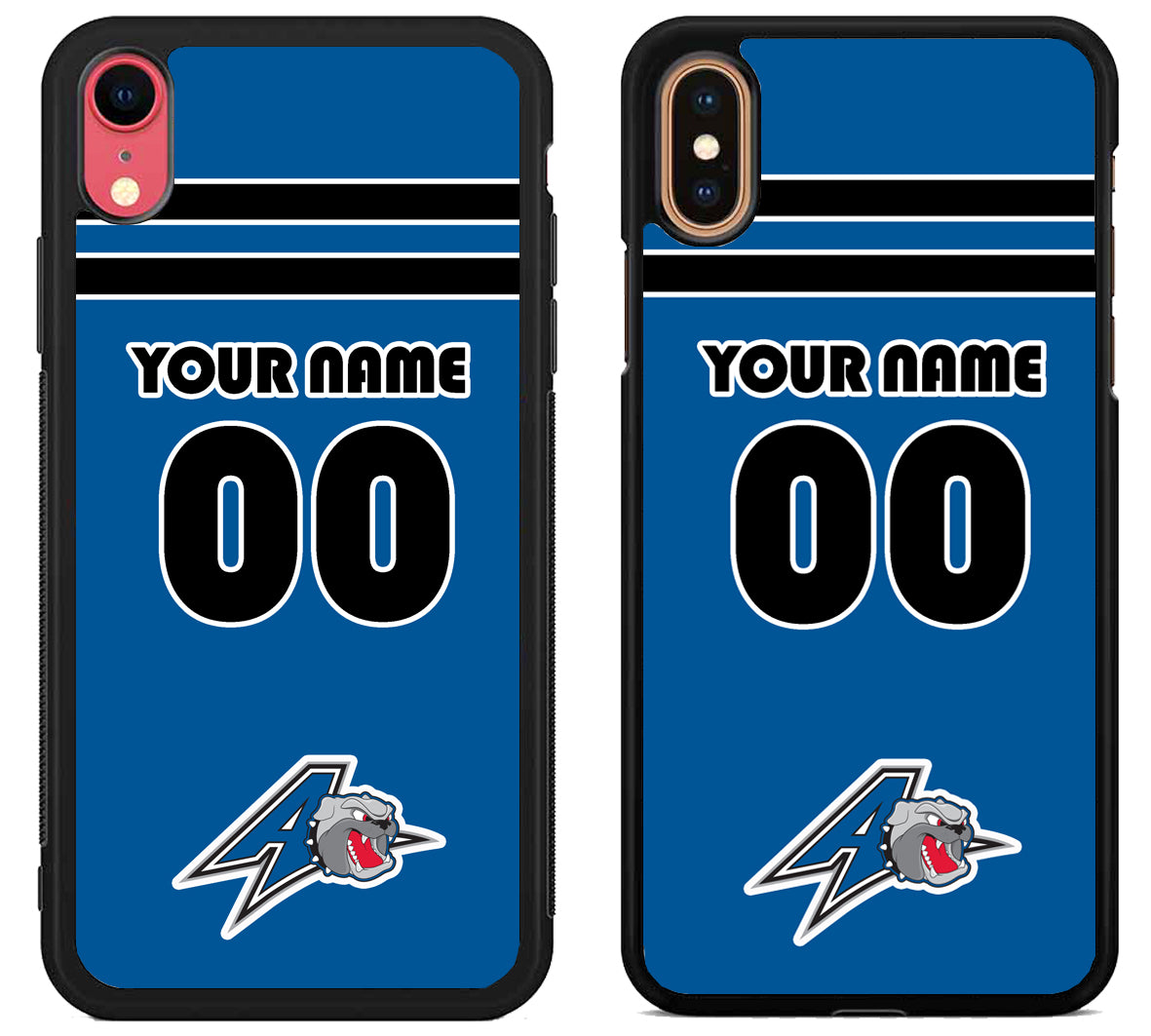 Custom Personalized UNC Asheville Bulldogs iPhone X | Xs | Xr | Xs Max Case