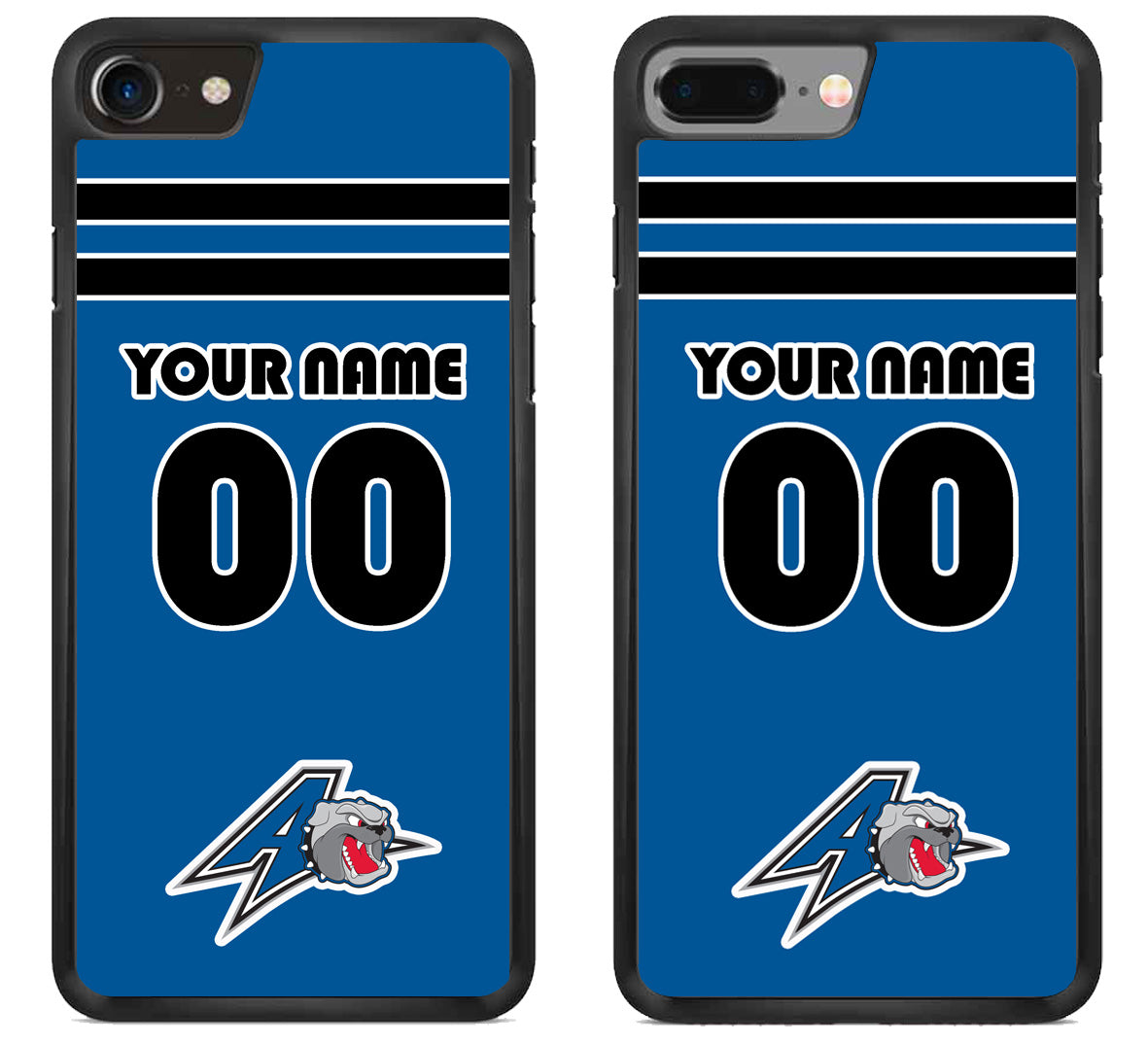 Custom Personalized UNC Asheville Bulldogs iPhone 8 | 8 Plus Case