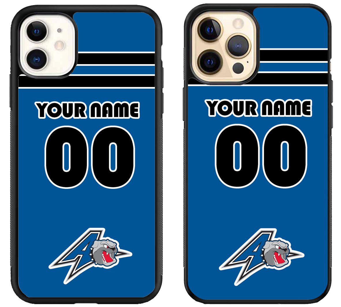 Custom Personalized UNC Asheville Bulldogs iPhone 12 | 12 Mini | 12 Pro | 12 Pro Max Case