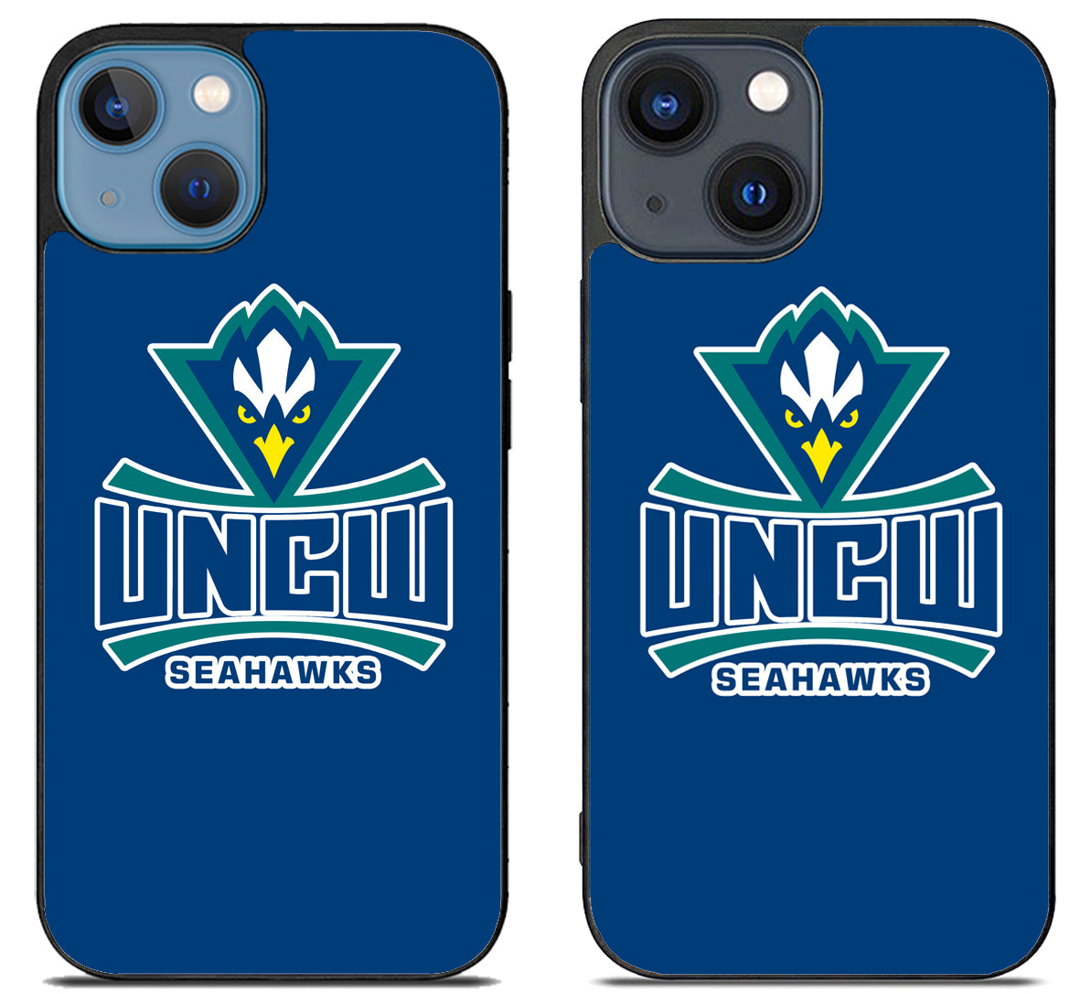 UNC Wilmington Seahawks Blue iPhone 15 | iPhone 15 Plus Case