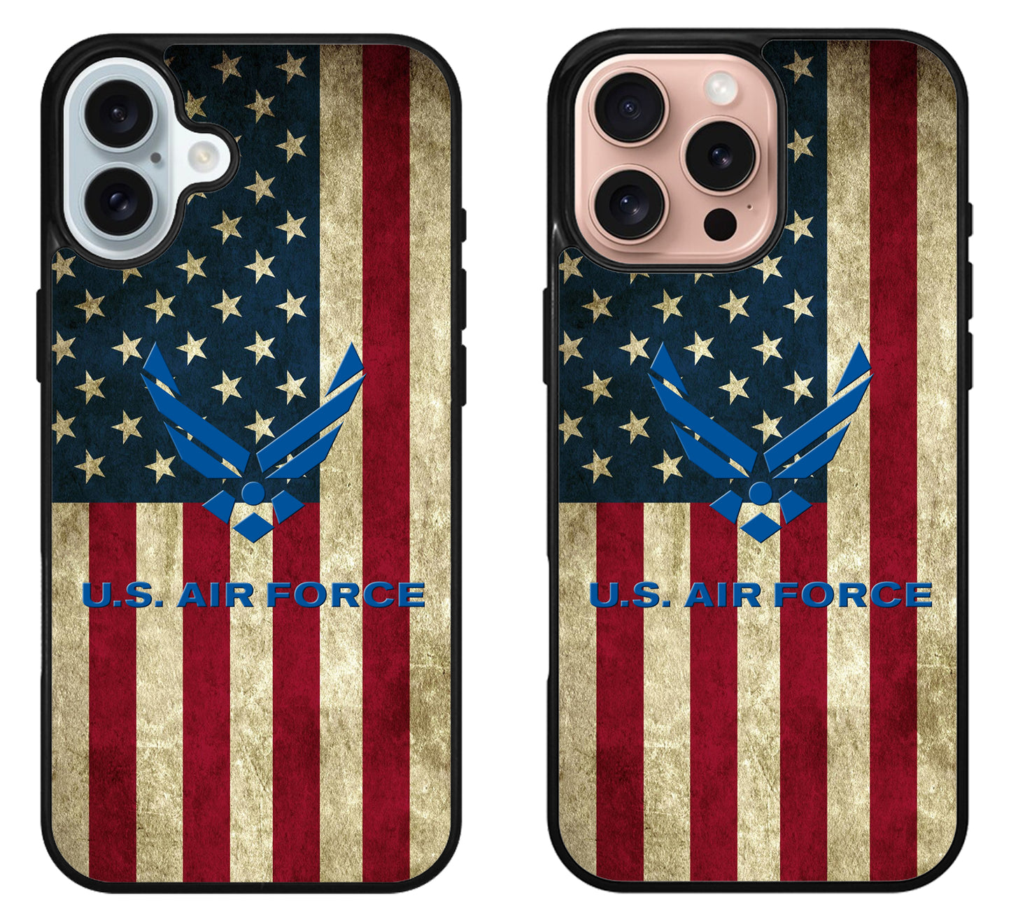 US Air Force Flag iPhone 16 | 16 Plus | 16 Pro | 16 Pro Max Case