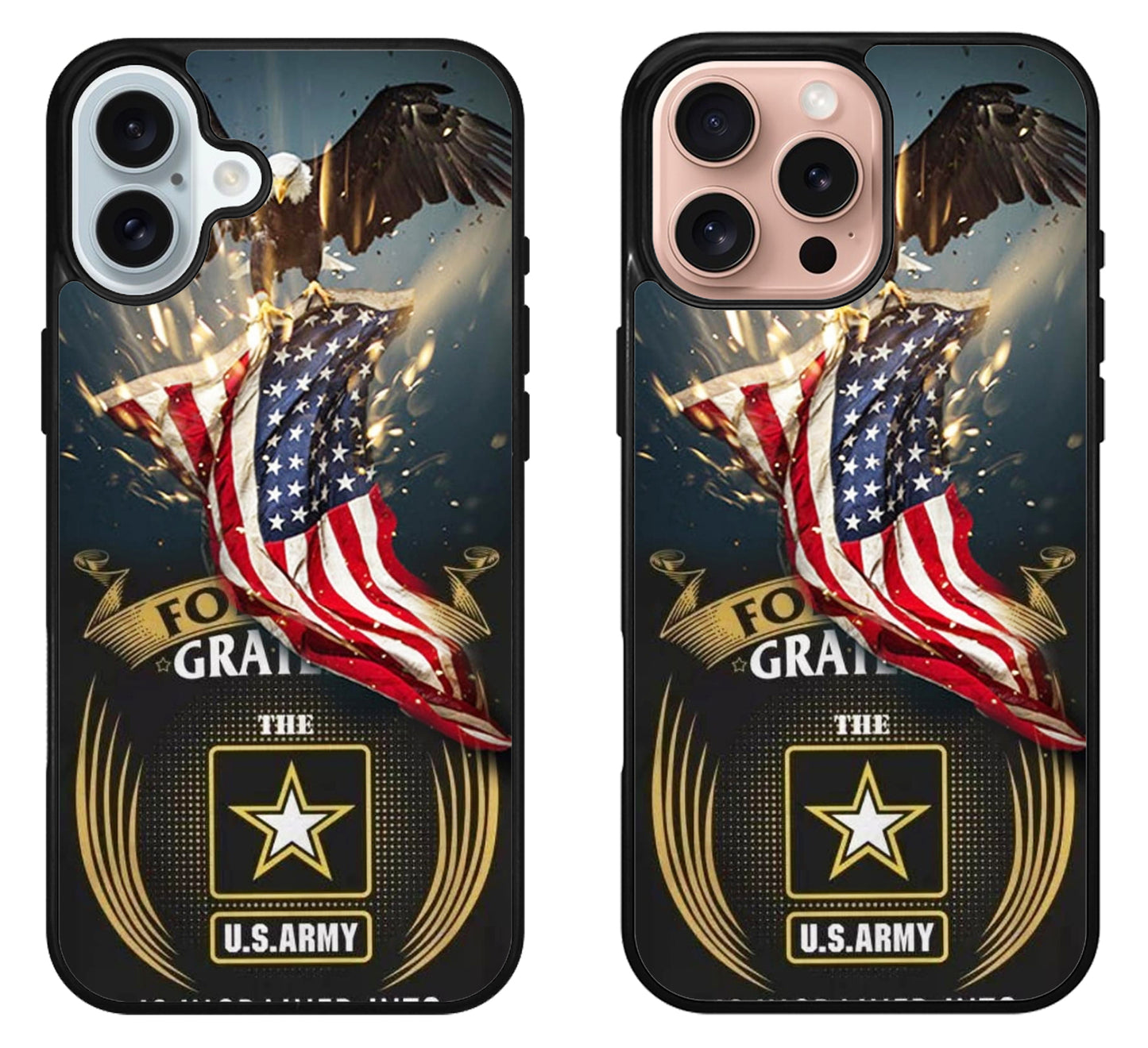 US Army Amrican Eagle iPhone 16 | 16 Plus | 16 Pro | 16 Pro Max Case