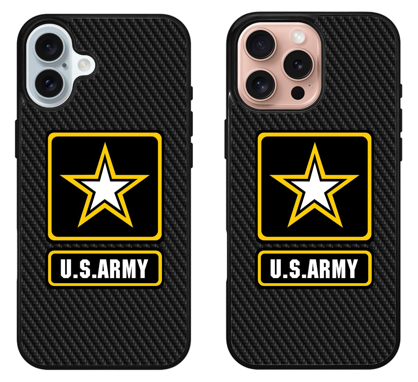 US Army Carbon Logo iPhone 16 | 16 Plus | 16 Pro | 16 Pro Max Case