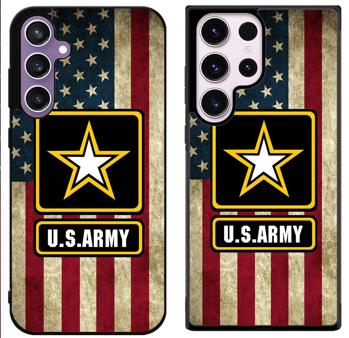 US Army Logo Flag Samsung Galaxy S24 | S24+ | S24 Ultra Case