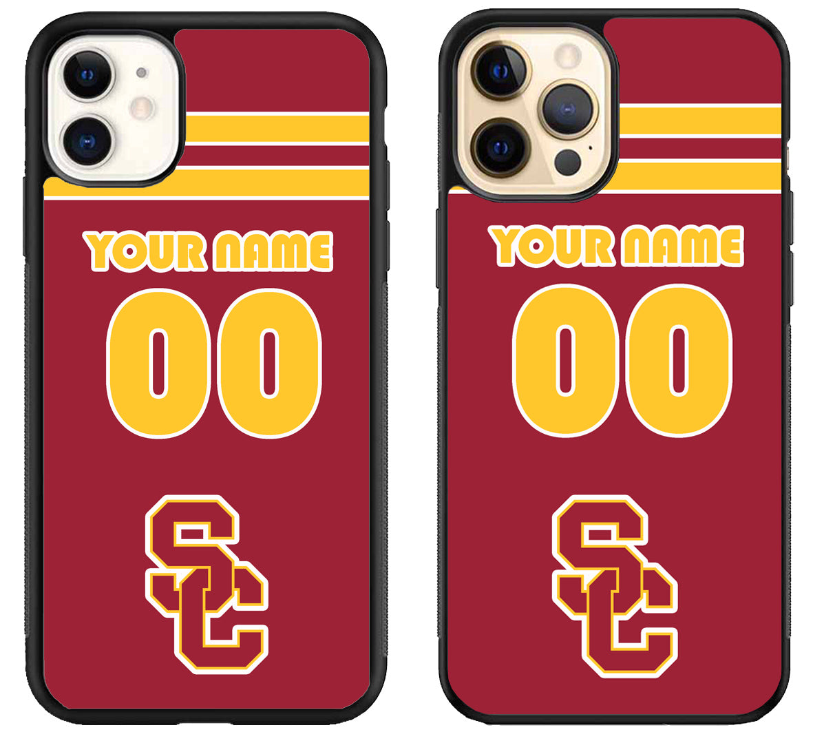 Custom Personalized USC Trojans iPhone 12 | 12 Mini | 12 Pro | 12 Pro Max Case