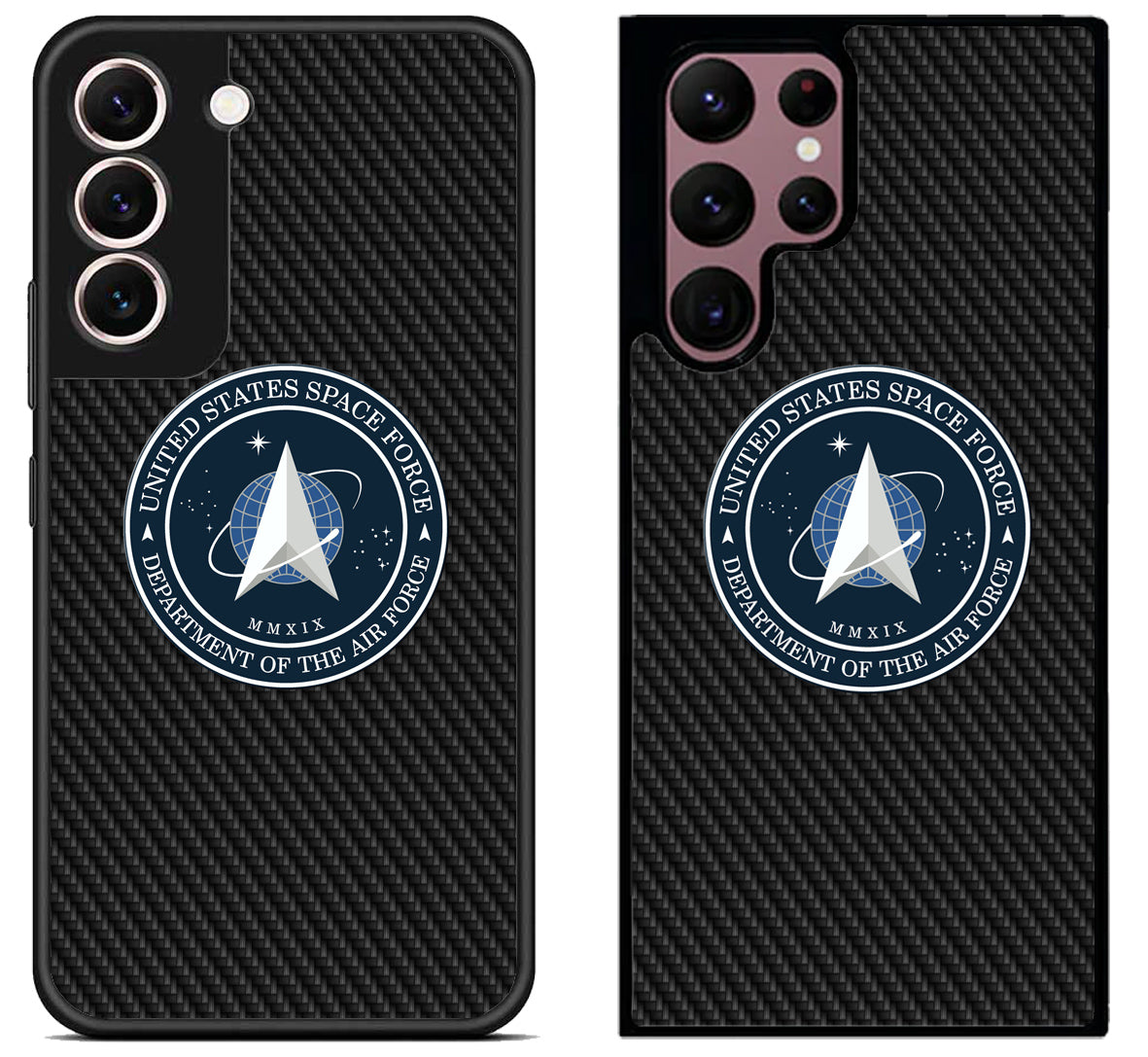 US Space Air Force Carbon Samsung Galaxy S22 | S22+ | S22 Ultra Case