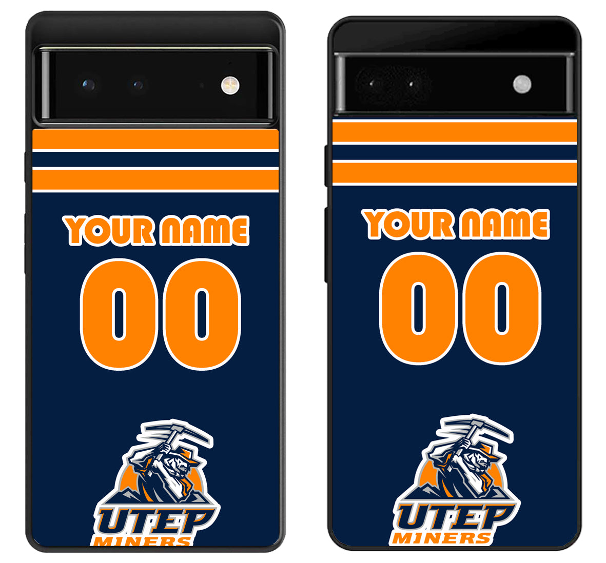 Custom Personalized UTEP Miners Google Pixel 6 | 6A | 6 Pro Case